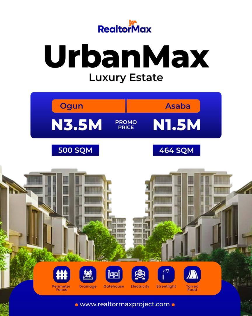 URBANMAX, OWODE - N3.5M/500Sqm